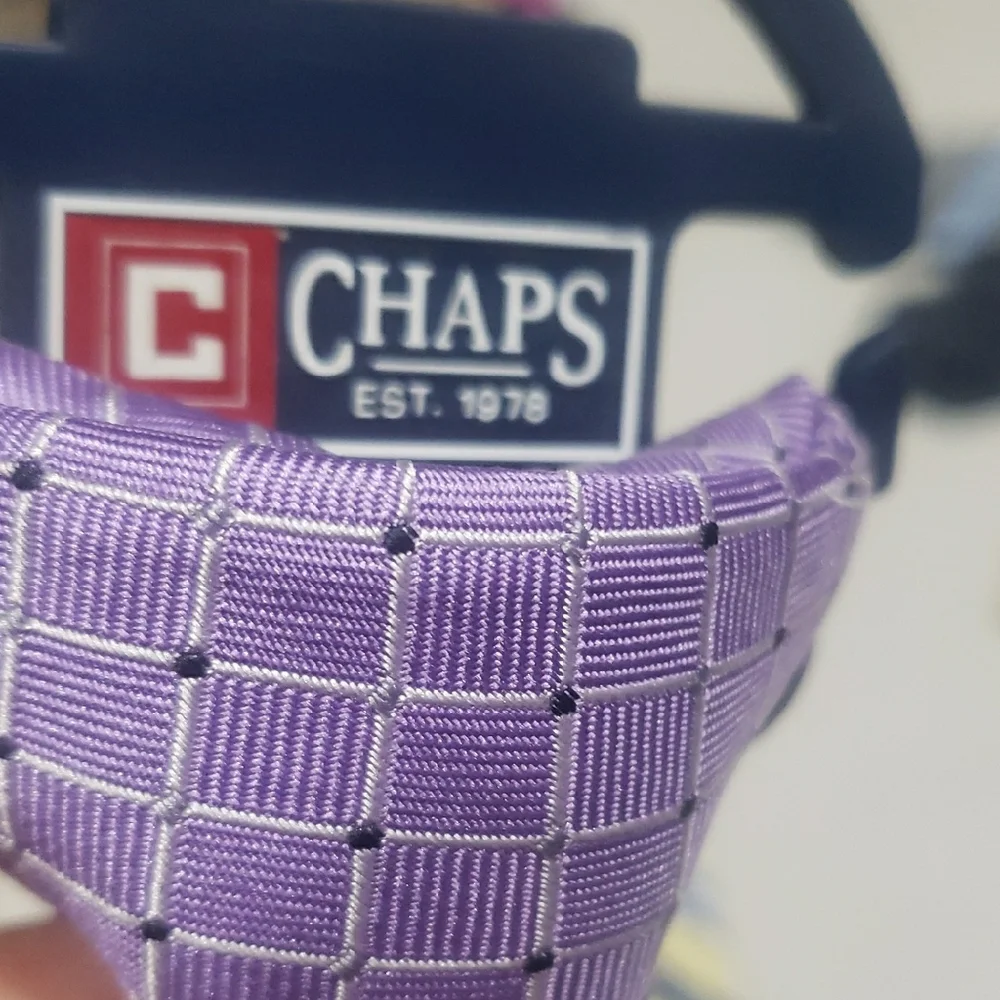 Chaps Kids Ties Set - Yellow, Purple, Blue